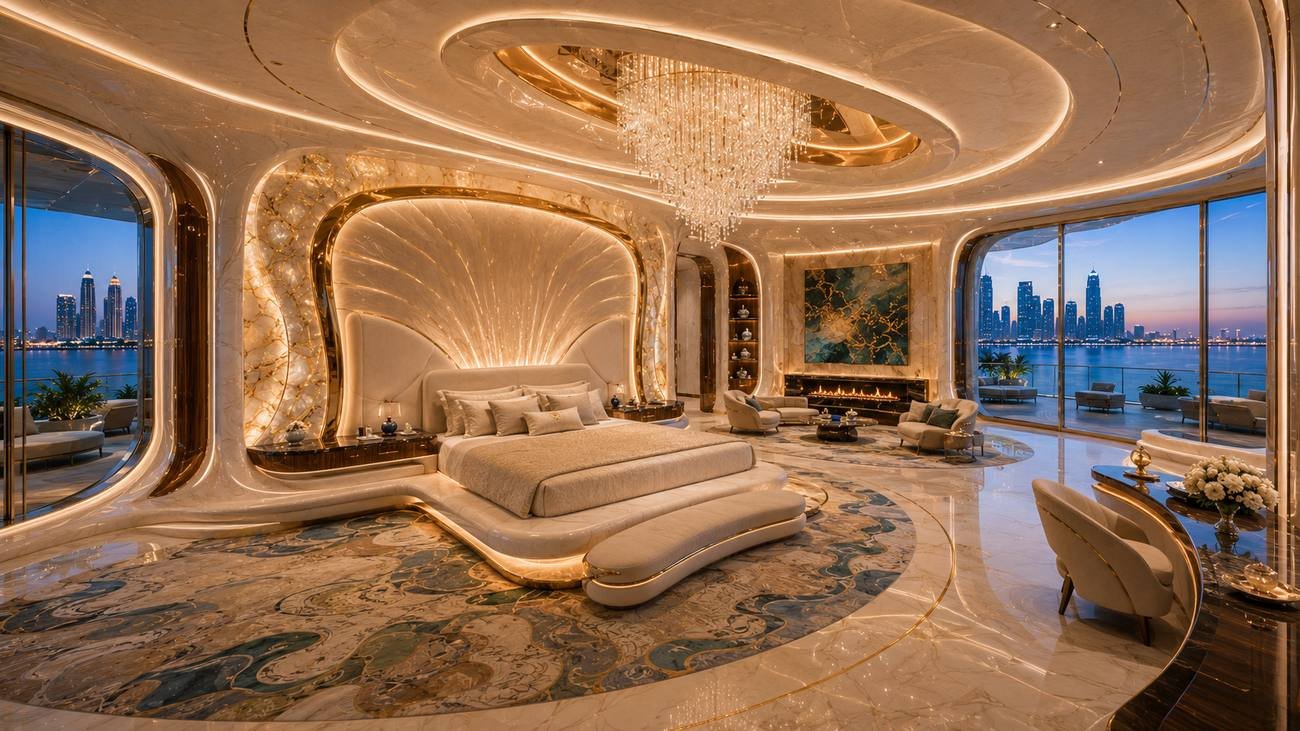 Royal suite bedroom