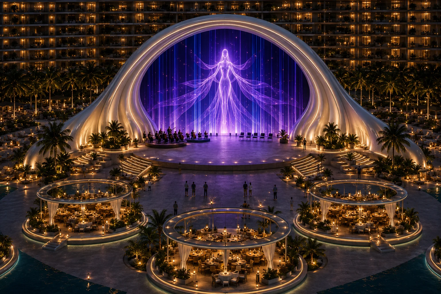 Vitalis entertainment stage