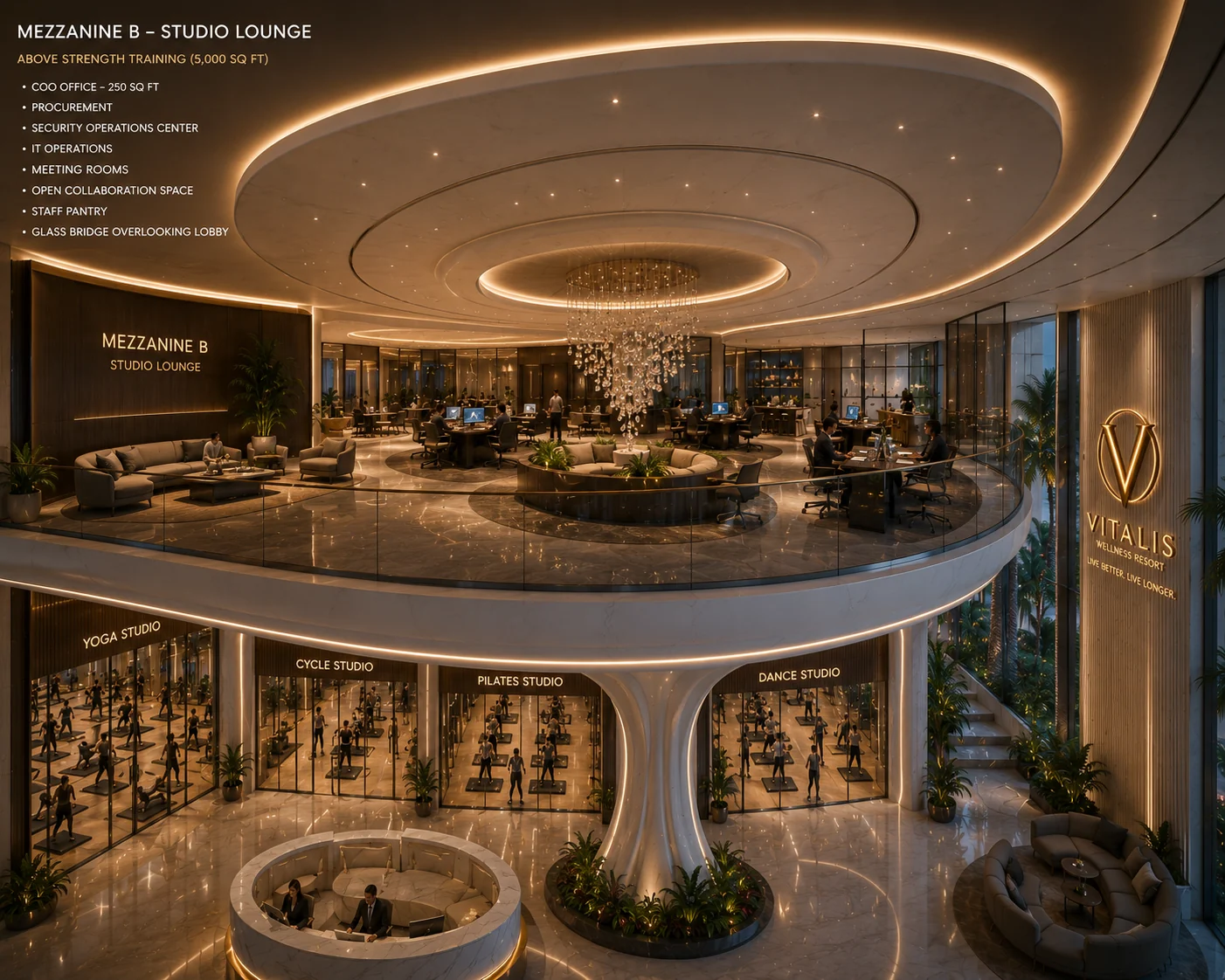 Vitalis wellness operations studio